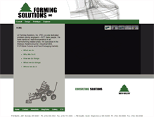Tablet Screenshot of formingsolutionsinc.com